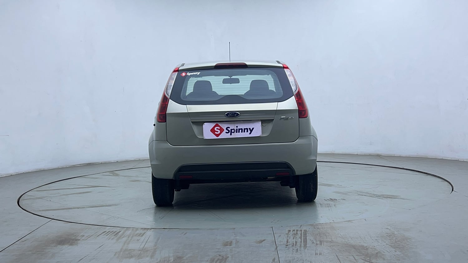 Used 2012 Ford Figo Duratec Petrol ZXI 1.2 Petrol Manual exterior BACK VIEW