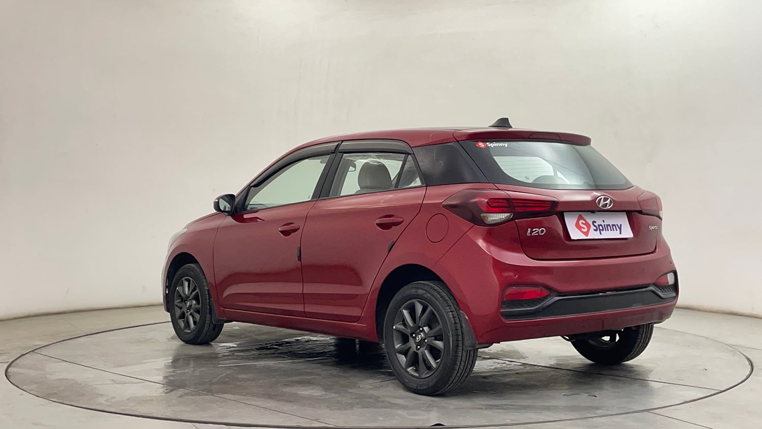 Used 2020 Hyundai Elite i20 Sportz Plus 1.2 Petrol Manual exterior LEFT REAR CORNER VIEW