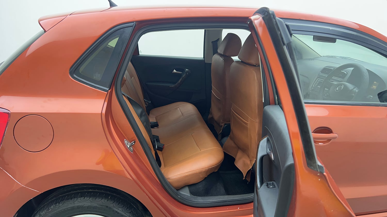 Used 2014 Volkswagen Polo Comfortline 1.2L (P) Petrol Manual interior RIGHT SIDE REAR DOOR CABIN VIEW