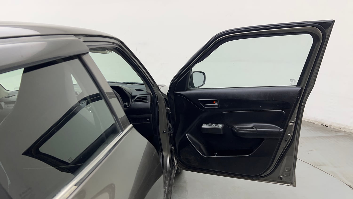 Used 2021 Maruti Suzuki Swift LXi Petrol Manual interior RIGHT FRONT DOOR OPEN VIEW