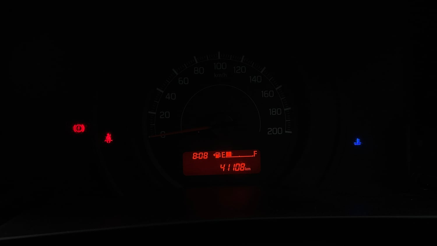 Used 2021 Maruti Suzuki Swift LXi Petrol Manual interior CLUSTERMETER VIEW