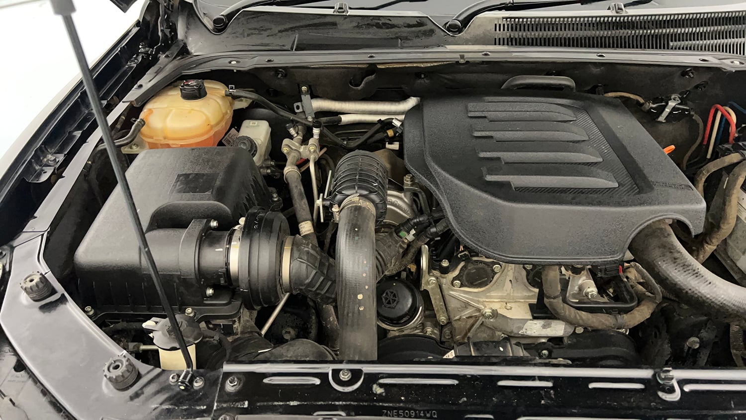 Used 2022 Mahindra Scorpio N Z8 L Petrol AT 7 STR Petrol Automatic engine ENGINE RIGHT SIDE VIEW