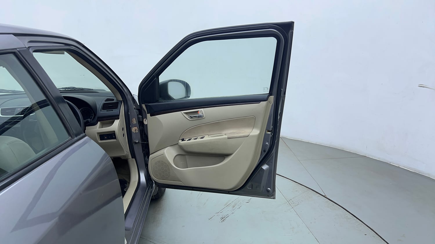 Used 2012 Maruti Suzuki Swift Dzire VXI Petrol Manual interior RIGHT FRONT DOOR OPEN VIEW