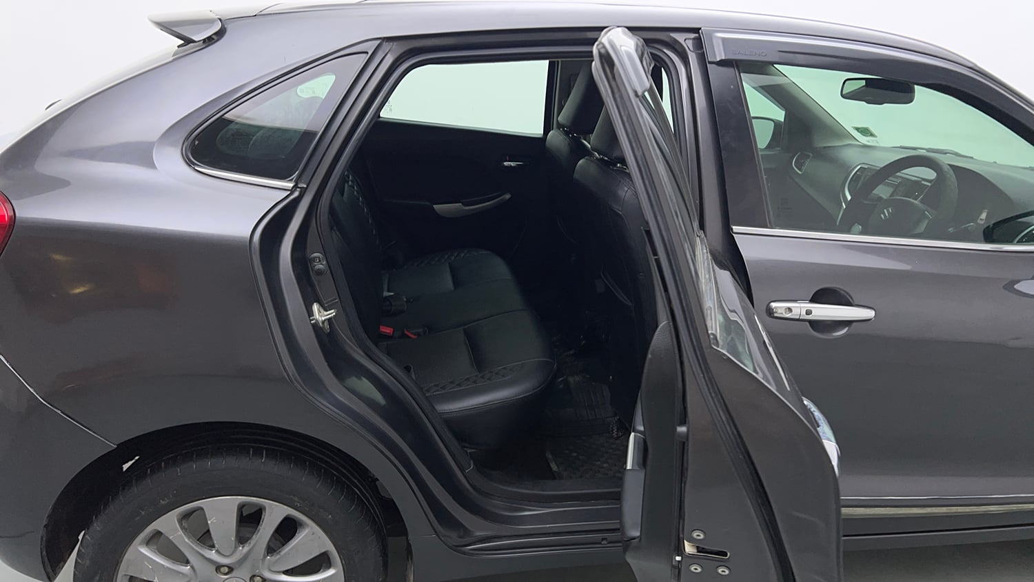 Used 2018 Maruti Suzuki Baleno Zeta 1.2 Petrol Manual interior RIGHT SIDE REAR DOOR CABIN VIEW