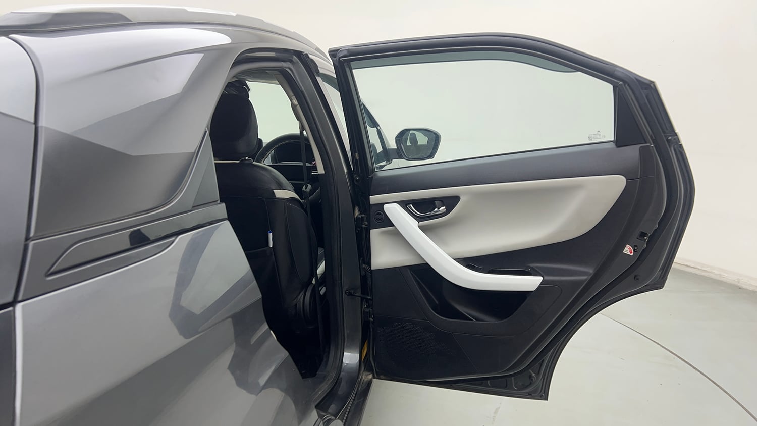 Used 2024 Tata Nexon Creative Plus S 1.2 Revotron Petrol 6AMT Petrol Automatic interior RIGHT REAR DOOR OPEN VIEW