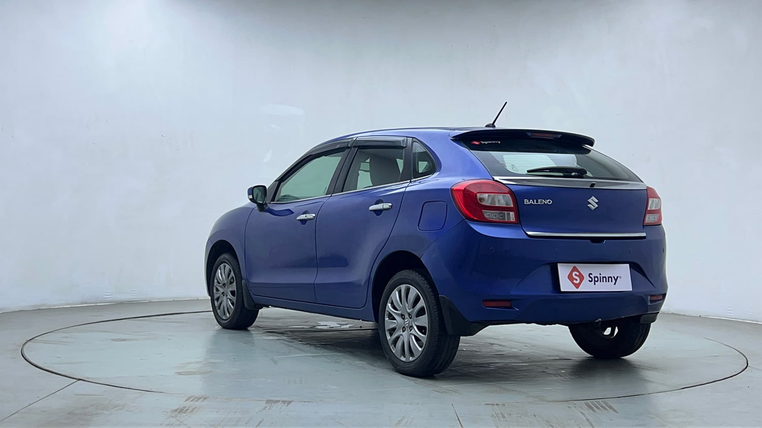 Used 2017 Maruti Suzuki Baleno Alpha 1.2 Petrol Manual exterior LEFT REAR CORNER VIEW
