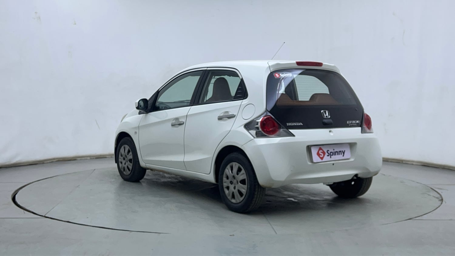 Used 2014 Honda Brio S MT Petrol Manual exterior LEFT REAR CORNER VIEW