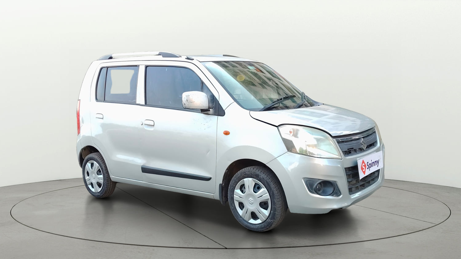 Used 2015 Maruti Suzuki Wagon R VXI Petrol Manual exterior RIGHT FRONT CORNER VIEW