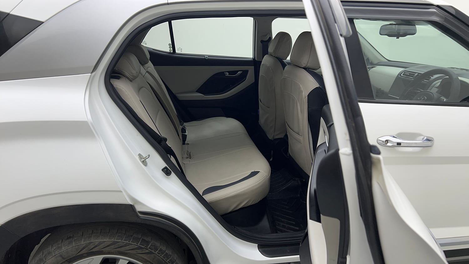 Used 2023 Hyundai Creta SX 1.5 Petrol Petrol Manual interior RIGHT SIDE REAR DOOR CABIN VIEW