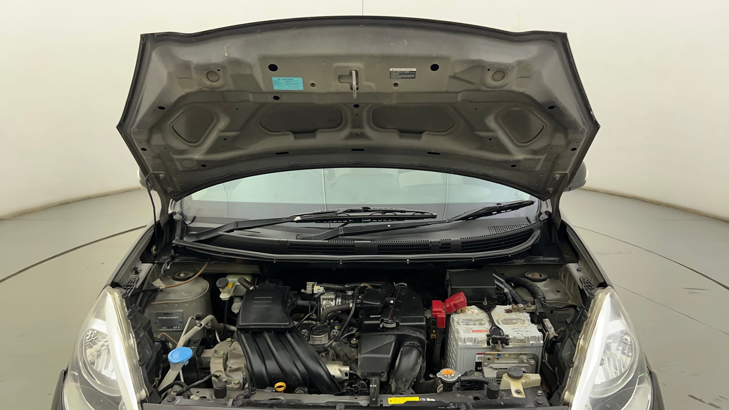 Used 2019 Nissan Micra XV CVT Petrol Automatic engine ENGINE & BONNET OPEN FRONT VIEW