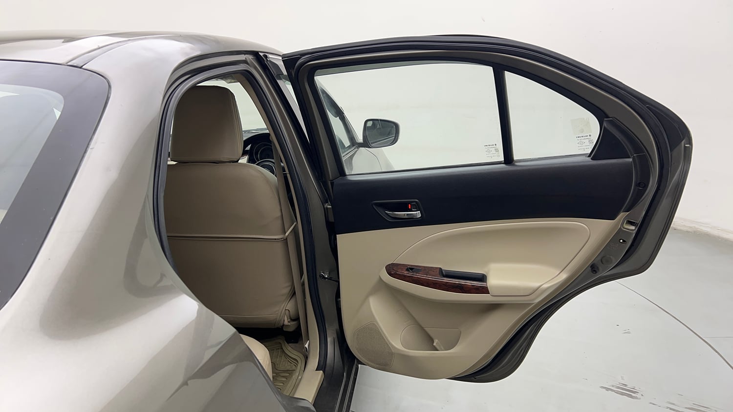Used 2018 Maruti Suzuki Dzire VXi AMT Petrol Automatic interior RIGHT REAR DOOR OPEN VIEW
