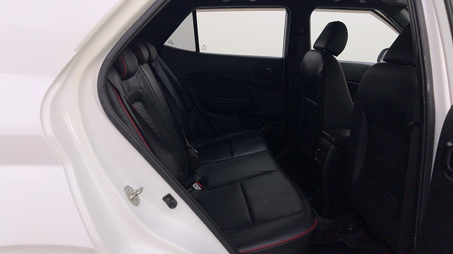 Used 2023 Hyundai Venue N-Line N6 DCT Dual Tone Petrol Automatic interior RIGHT SIDE REAR DOOR CABIN VIEW