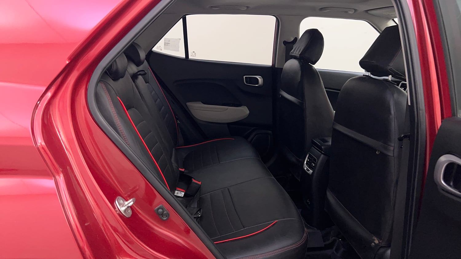 Used 2023 Hyundai Venue SX (O) 1.0 Turbo DCT Petrol Automatic interior RIGHT SIDE REAR DOOR CABIN VIEW
