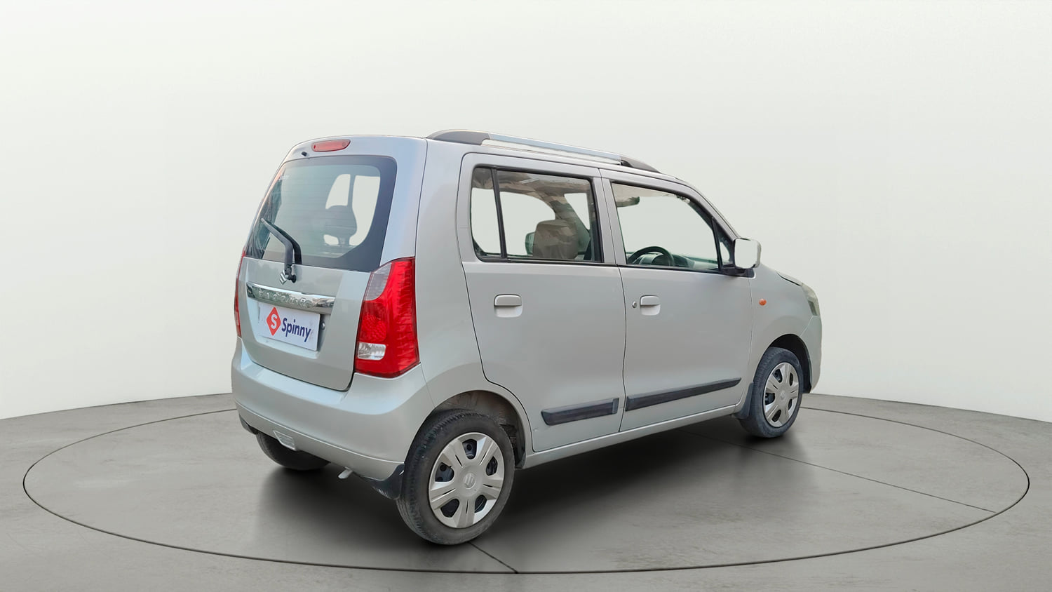 Used 2013 Maruti Suzuki Wagon R VXI Petrol Manual exterior RIGHT REAR CORNER VIEW