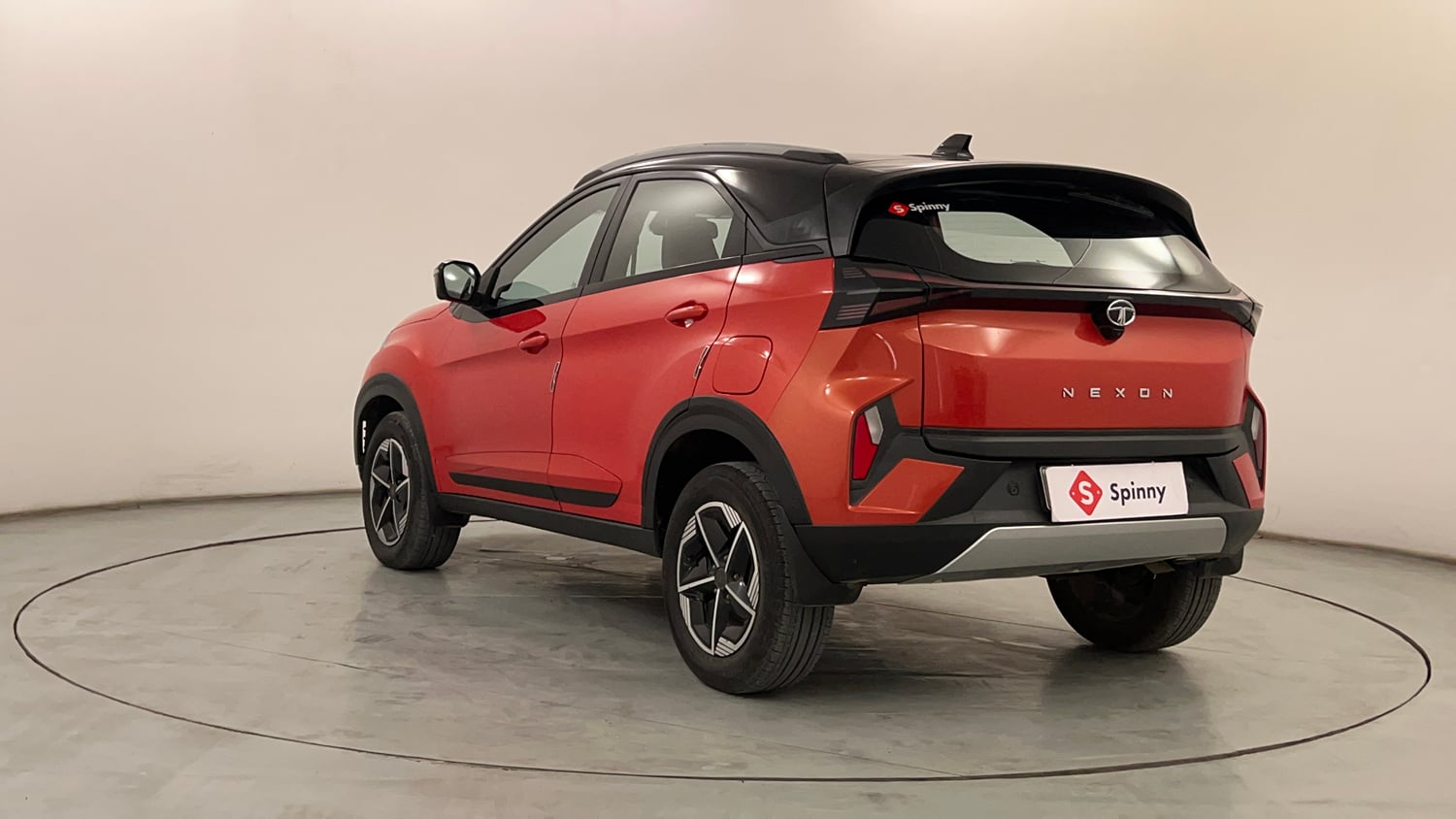 Used 2025 Tata Nexon Fearless Plus S 1.5 Revotorq Diesel 6MT DT Diesel Manual exterior LEFT REAR CORNER VIEW