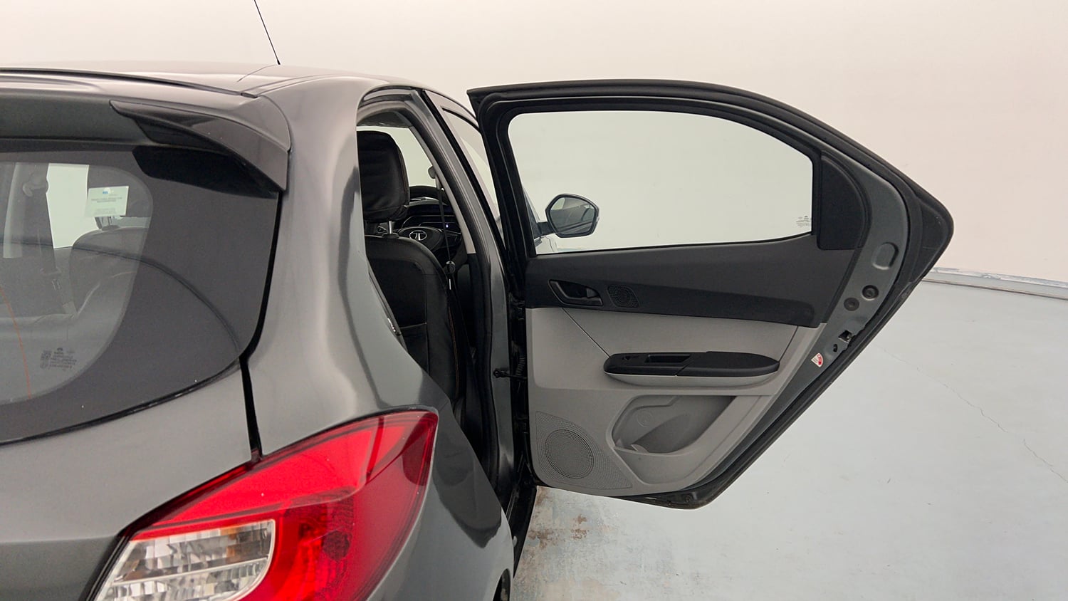 Used 2021 Tata Tiago XZ Petrol Manual interior RIGHT REAR DOOR OPEN VIEW