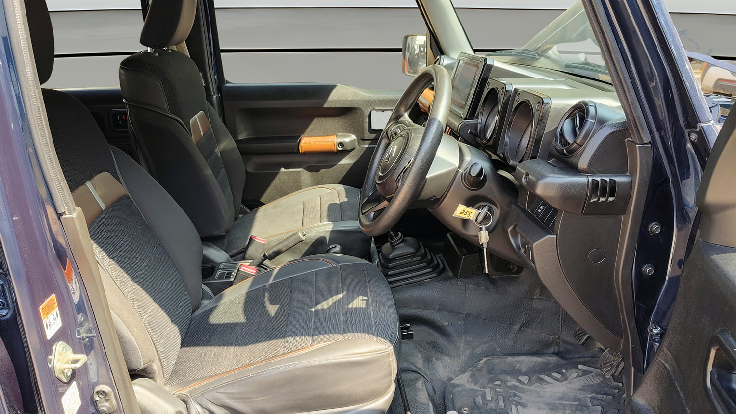 Used 2024 Maruti Suzuki Jimny Zeta MT Petrol Manual interior RIGHT SIDE FRONT DOOR CABIN VIEW