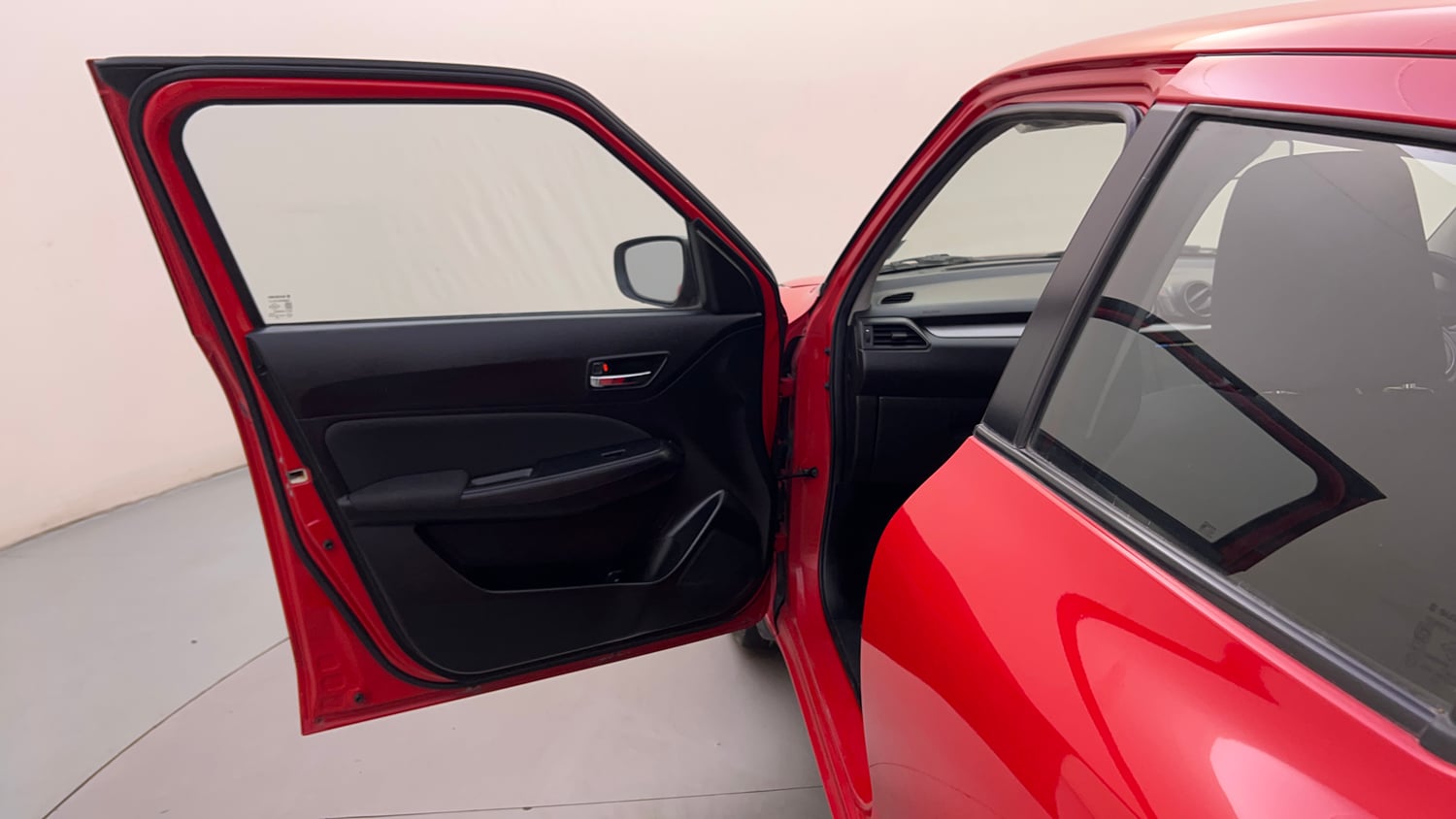 Used 2021 Maruti Suzuki Swift VXi AMT Petrol Automatic interior LEFT FRONT DOOR OPEN VIEW