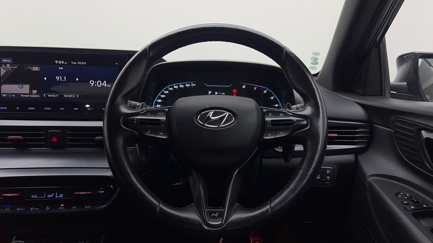 Used 2022 Hyundai i20 N Line N8 1.0 Turbo DCT Petrol Automatic interior STEERING VIEW