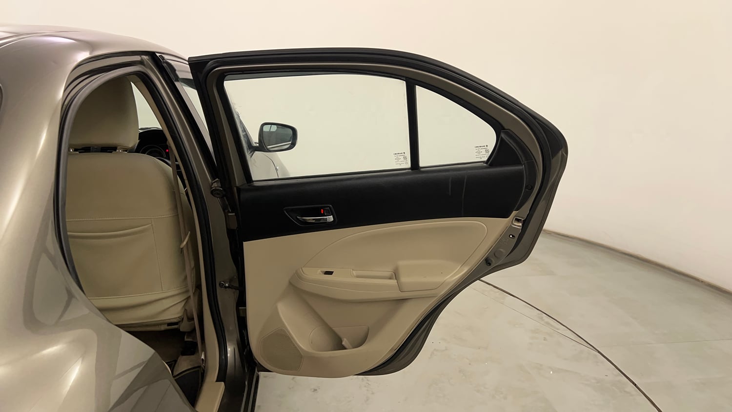 Used 2017 Maruti Suzuki Dzire ZXi AMT Petrol Automatic interior RIGHT REAR DOOR OPEN VIEW