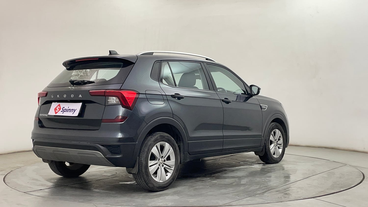 Used 2023 Skoda Kushaq Ambition 1.0L TSI MT Petrol Manual exterior RIGHT REAR CORNER VIEW