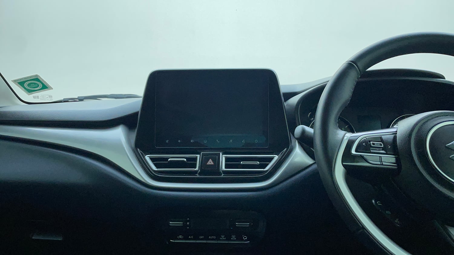 Used 2022 Maruti Suzuki Baleno Alpha AGS Petrol Automatic interior MUSIC SYSTEM & AC CONTROL VIEW