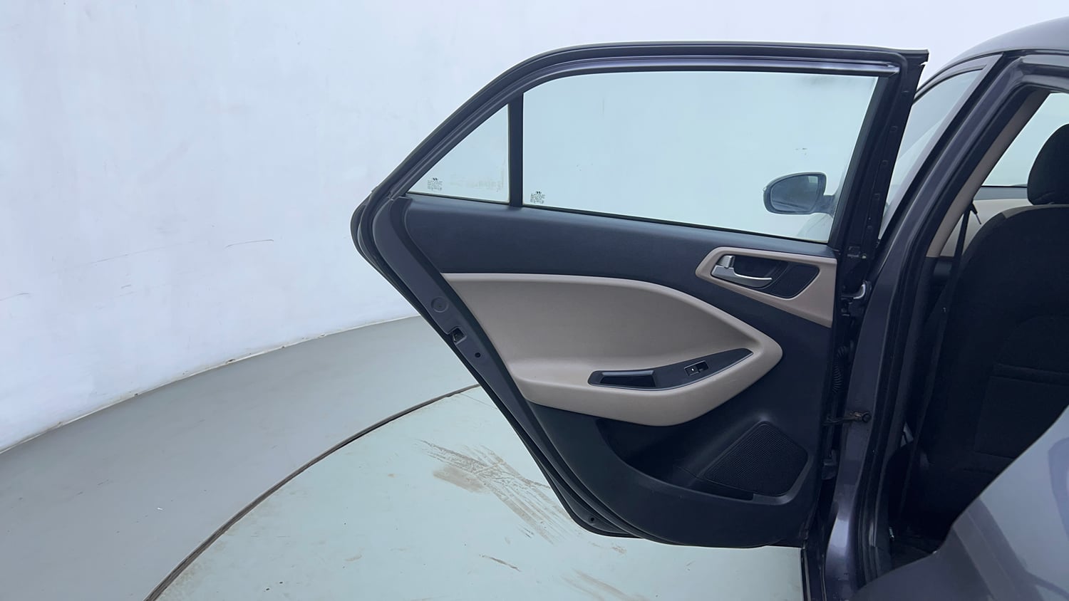 Used 2016 Hyundai Elite i20 Asta 1.2 Petrol Manual interior LEFT REAR DOOR OPEN VIEW