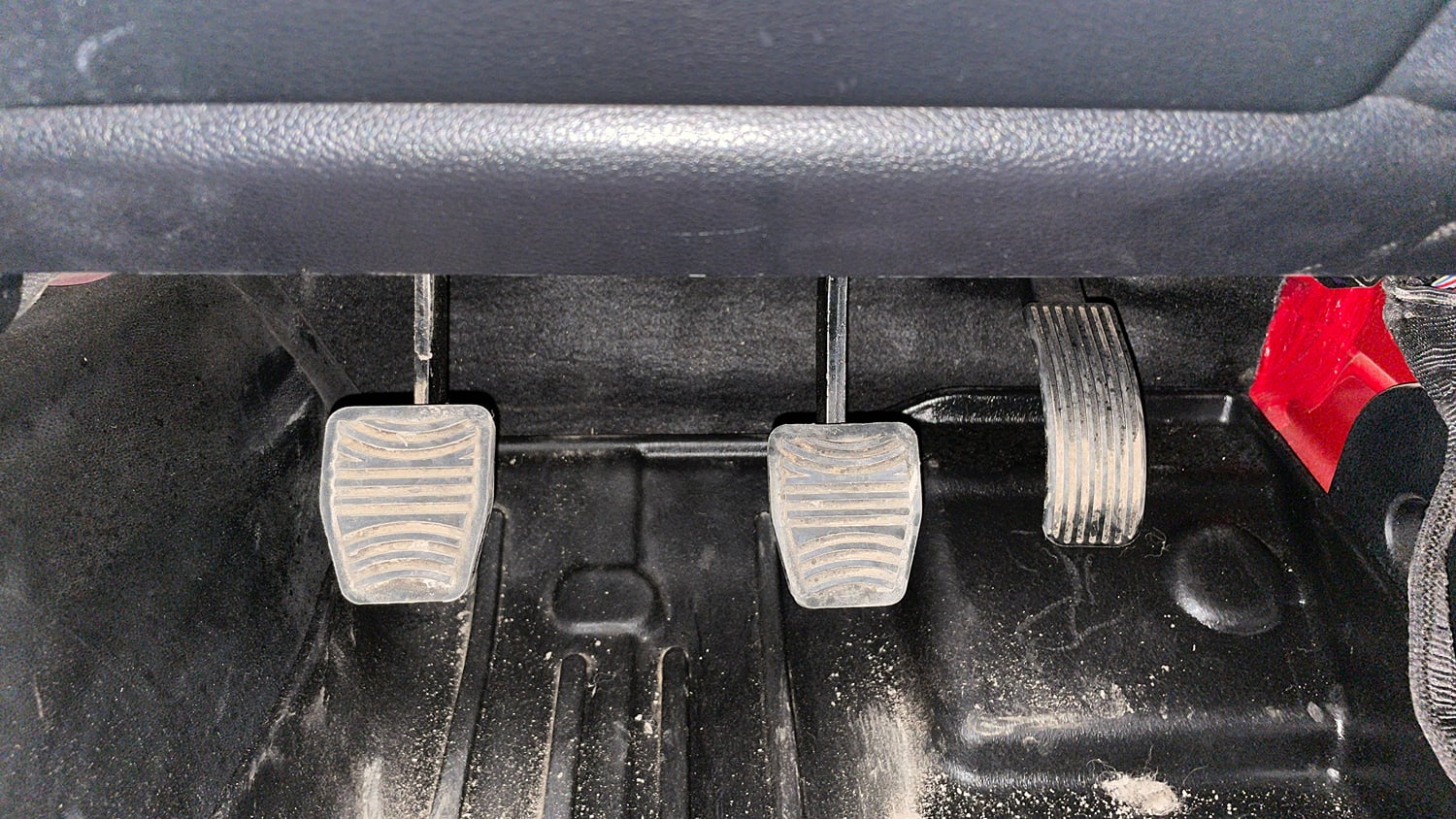 Used 2025 Mahindra Thar LX Hard Top Diesel MT RWD Diesel Manual interior PEDALS VIEW