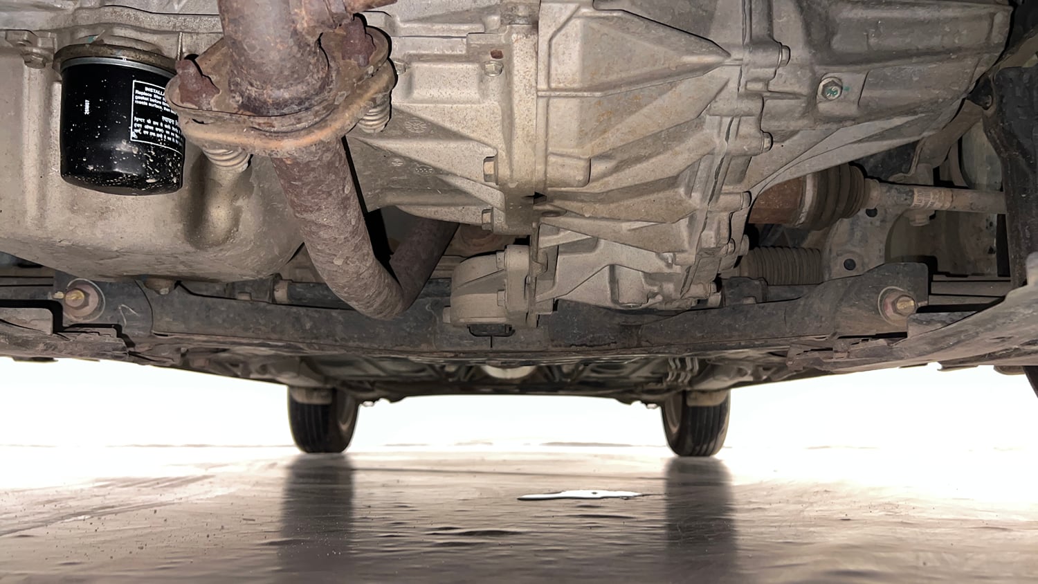 Used 2020 Maruti Suzuki Swift ZXi Plus AMT Petrol Automatic extra FRONT LEFT UNDERBODY VIEW