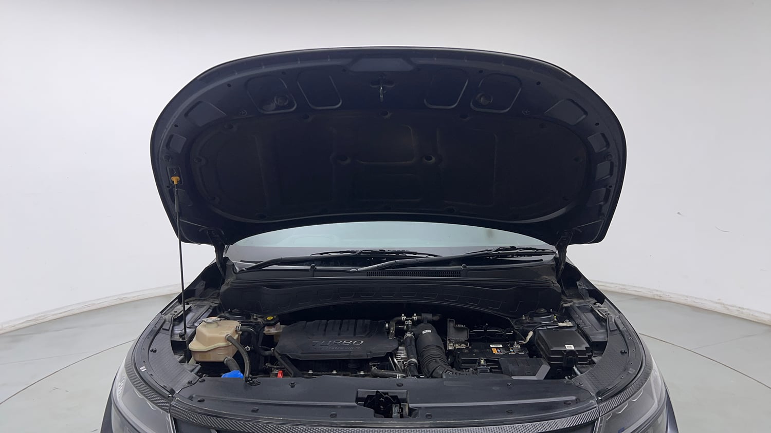 Used 2024 Kia Seltos X Line 1.5 Turbo Petrol DCT Petrol Automatic engine ENGINE & BONNET OPEN FRONT VIEW