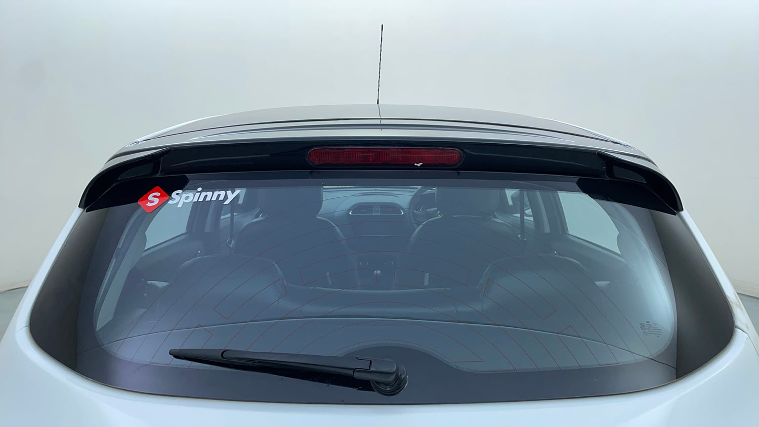 Used 2021 Tata Tiago XZ Plus Dual Tone Petrol Manual exterior BACK WINDSHIELD VIEW