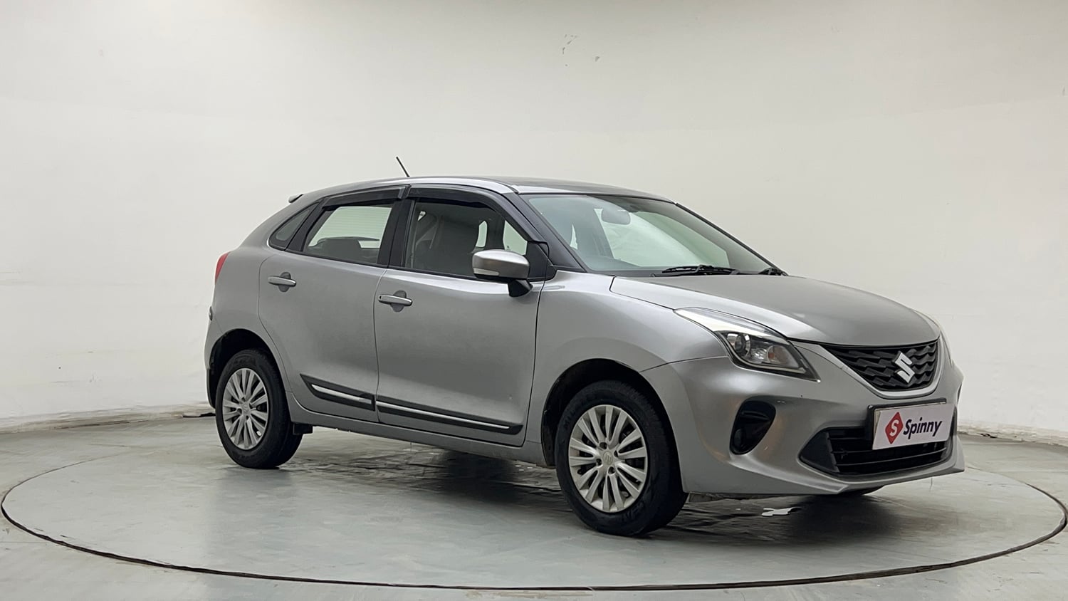 Used 2019 Maruti Suzuki Baleno Delta Petrol Manual exterior RIGHT FRONT CORNER VIEW