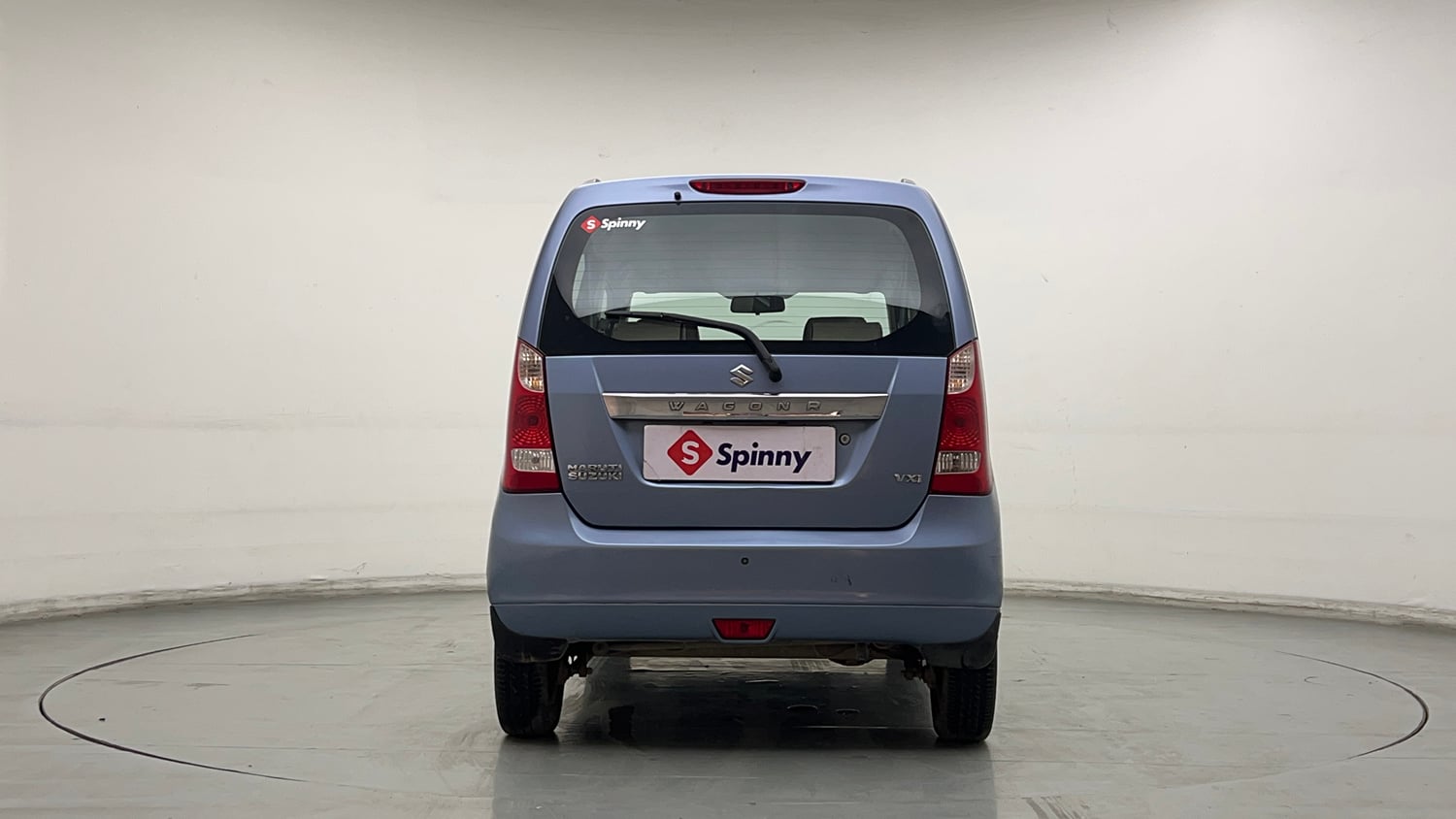Used 2013 Maruti Suzuki Wagon R VXI Petrol Manual exterior BACK VIEW