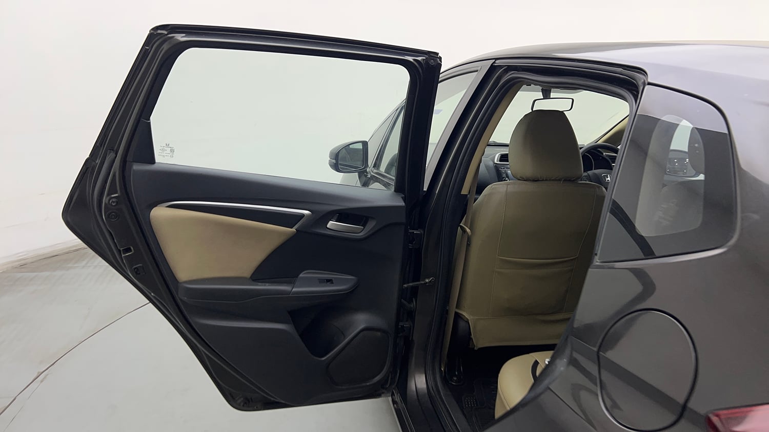 Used 2016 Honda Jazz V AT Petrol Petrol Automatic interior LEFT REAR DOOR OPEN VIEW