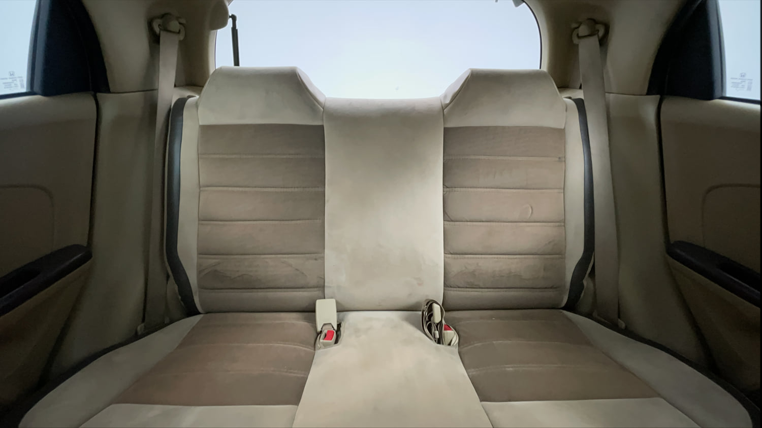 Used 2013 Honda Brio E MT Petrol Manual interior REAR SEAT CONDITION VIEW