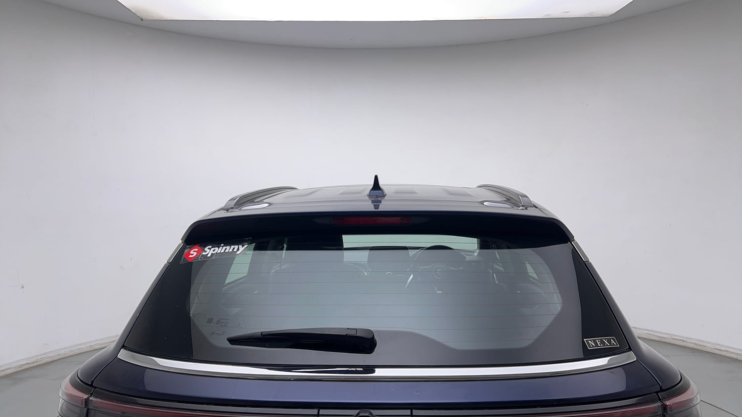 Used 2023 Maruti Suzuki Grand Vitara Alpha Smart Hybrid AT Petrol Automatic exterior BACK WINDSHIELD VIEW
