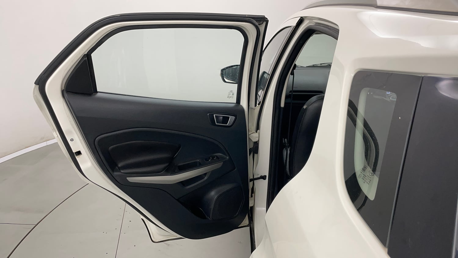 Used 2018 Ford EcoSport Titanium + 1.5L TDCi Diesel Manual interior LEFT REAR DOOR OPEN VIEW