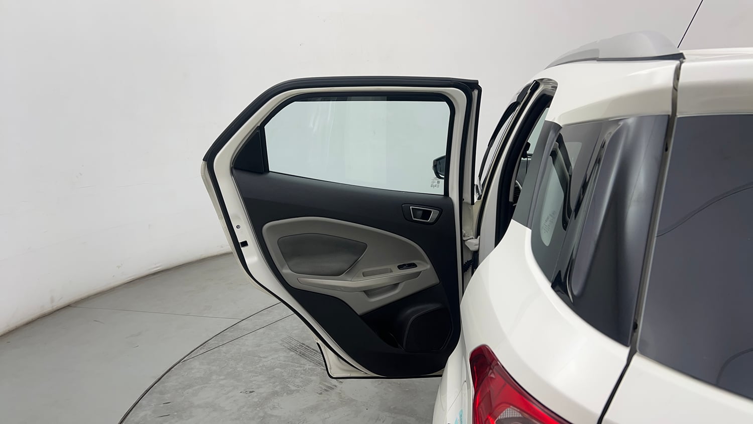 Used 2015 Ford EcoSport Titanium 1.5 Ti-VCT AT Petrol Automatic interior LEFT REAR DOOR OPEN VIEW