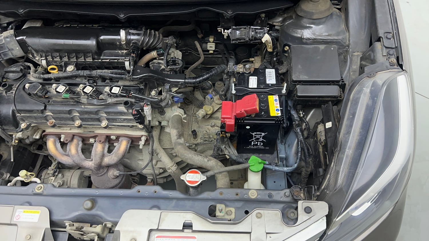 Used 2020 Maruti Suzuki Baleno Zeta Petrol Manual engine ENGINE LEFT SIDE VIEW