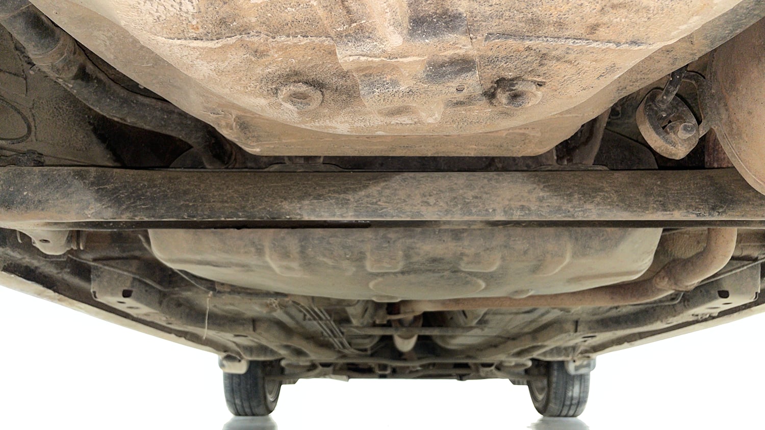Used 2021 Tata Tiago XZ Plus Dual Tone Petrol Manual extra REAR UNDERBODY VIEW (TAKEN FROM REAR)