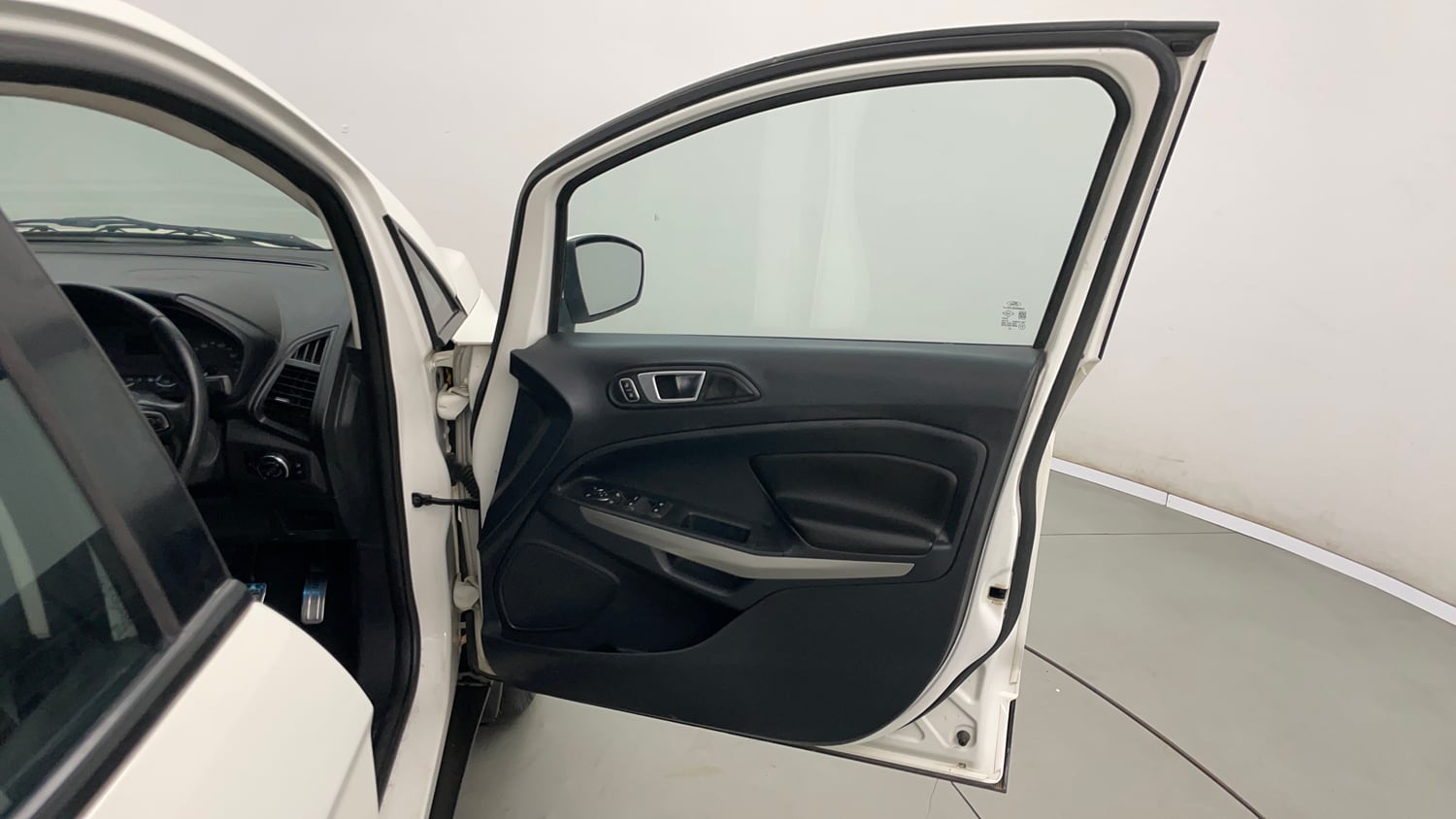 Used 2018 Ford EcoSport Titanium + 1.5L TDCi Diesel Manual interior RIGHT FRONT DOOR OPEN VIEW