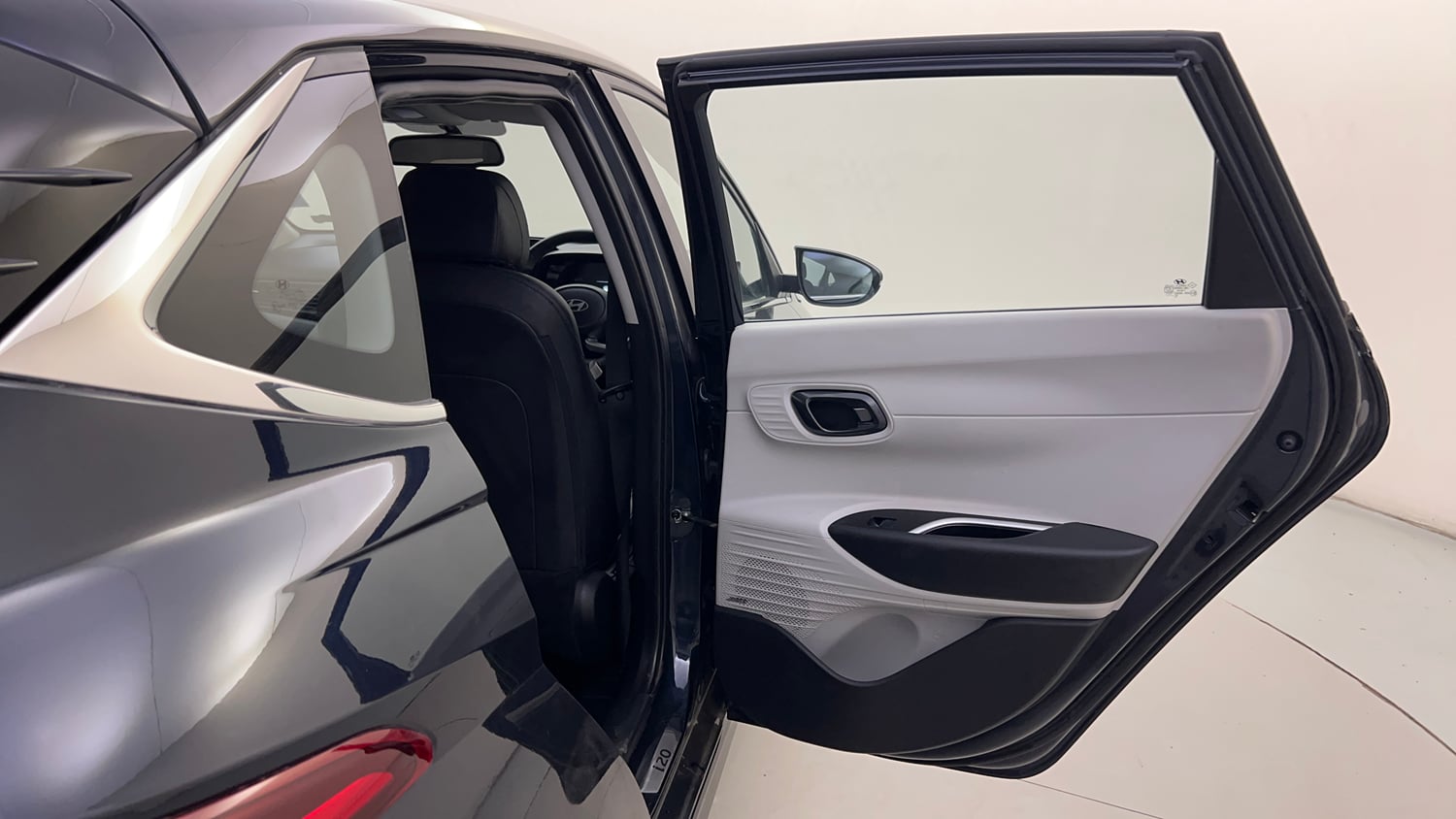 Used 2024 Hyundai New i20 Asta (O) 1.2 MT Petrol Manual interior RIGHT REAR DOOR OPEN VIEW