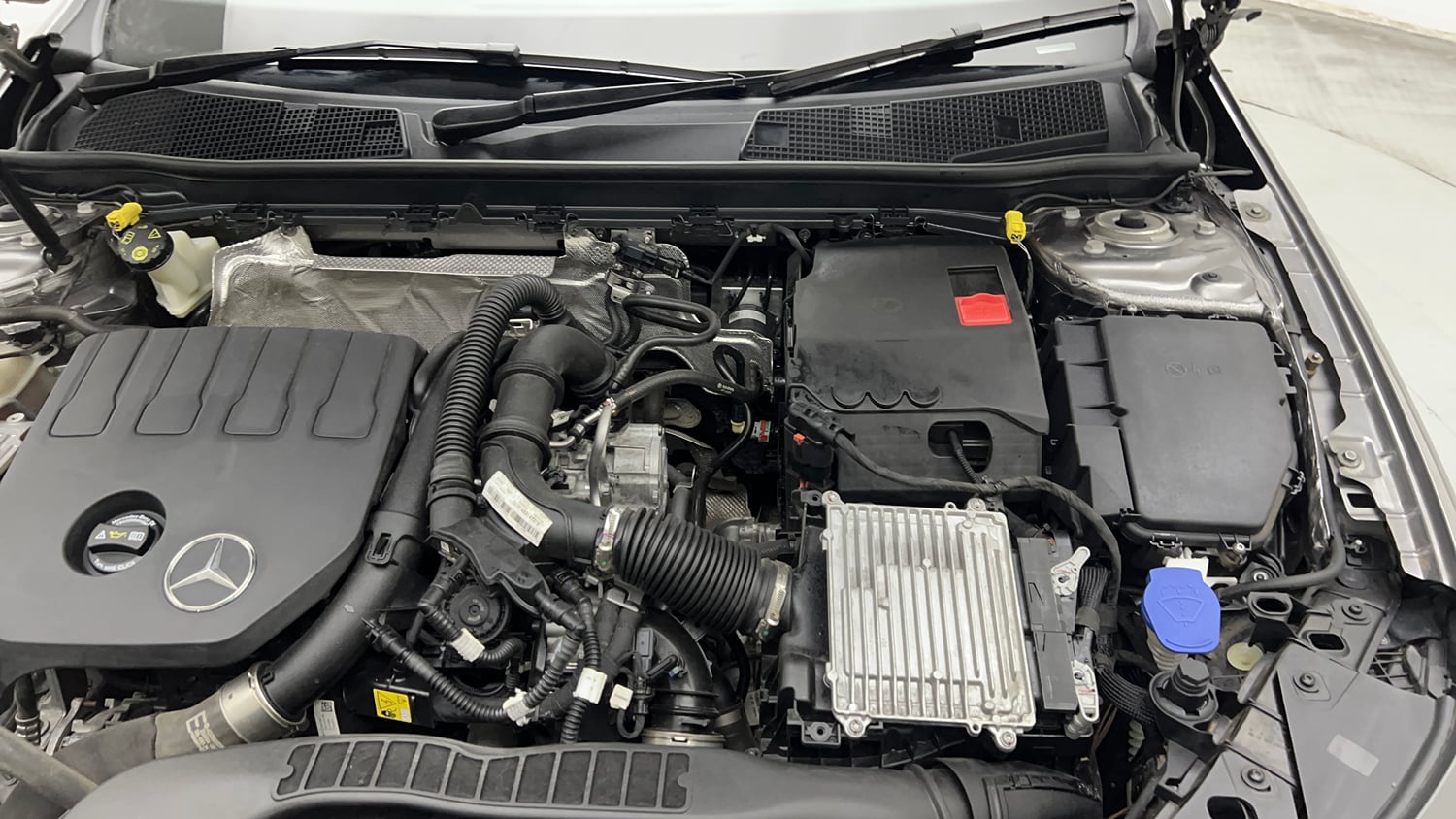 Used 2024 Mercedes-Benz A-Class Limousine 200 Petrol Automatic engine ENGINE LEFT SIDE VIEW