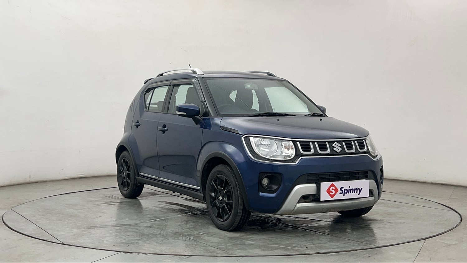 Used 2022 Maruti Suzuki Ignis Zeta 1.2 AMT Petrol Automatic exterior RIGHT FRONT CORNER VIEW