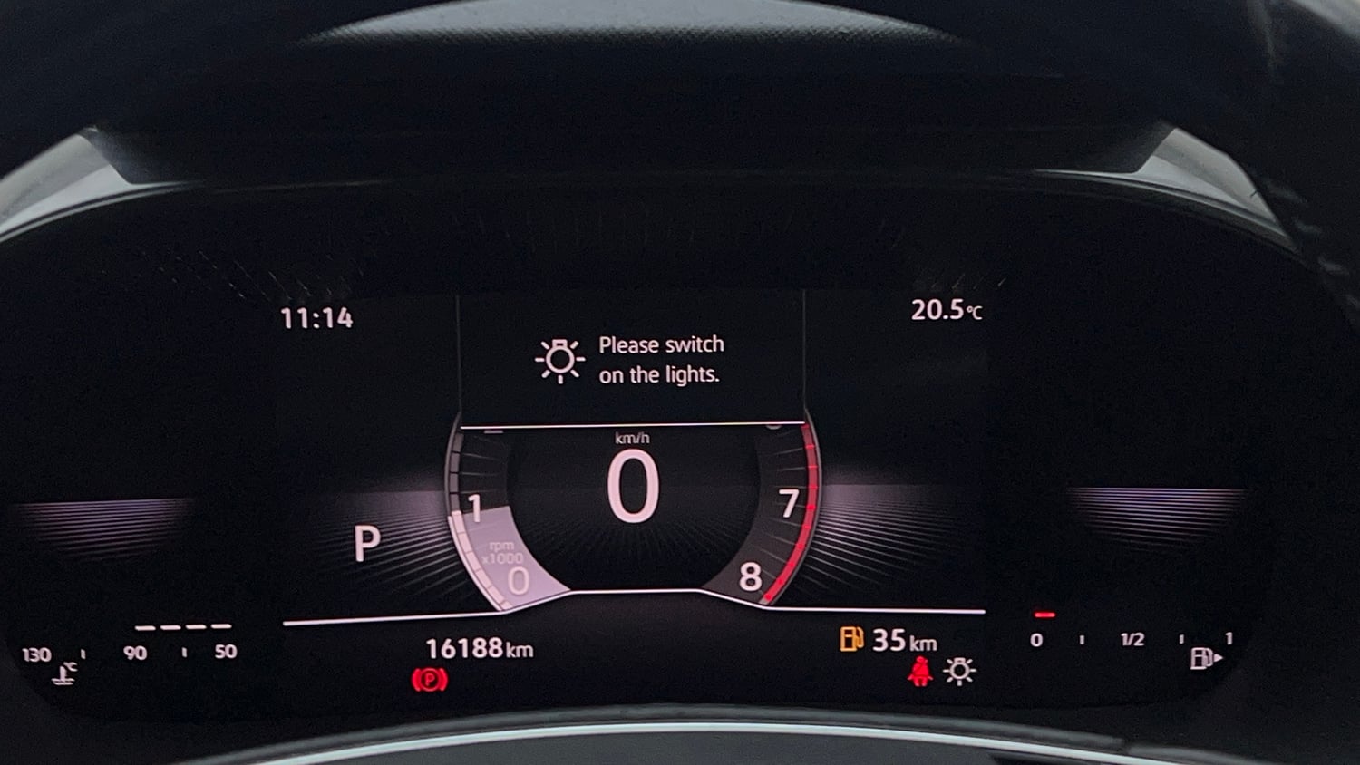 Used 2025 Skoda Kylaq Signature Plus AT Petrol Automatic interior CLUSTERMETER VIEW