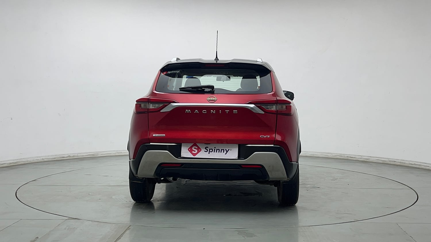 Used 2021 Nissan Magnite XV Premium Turbo (O) CVT Dual Tone Petrol Automatic exterior BACK VIEW