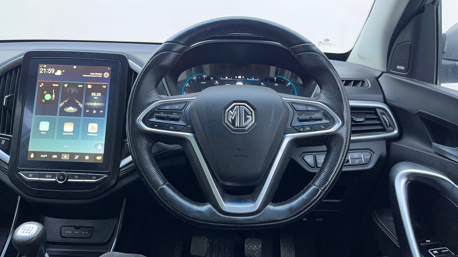 Used 2019 MG Motors Hector Sharp 2.0 Diesel Diesel Manual interior STEERING VIEW