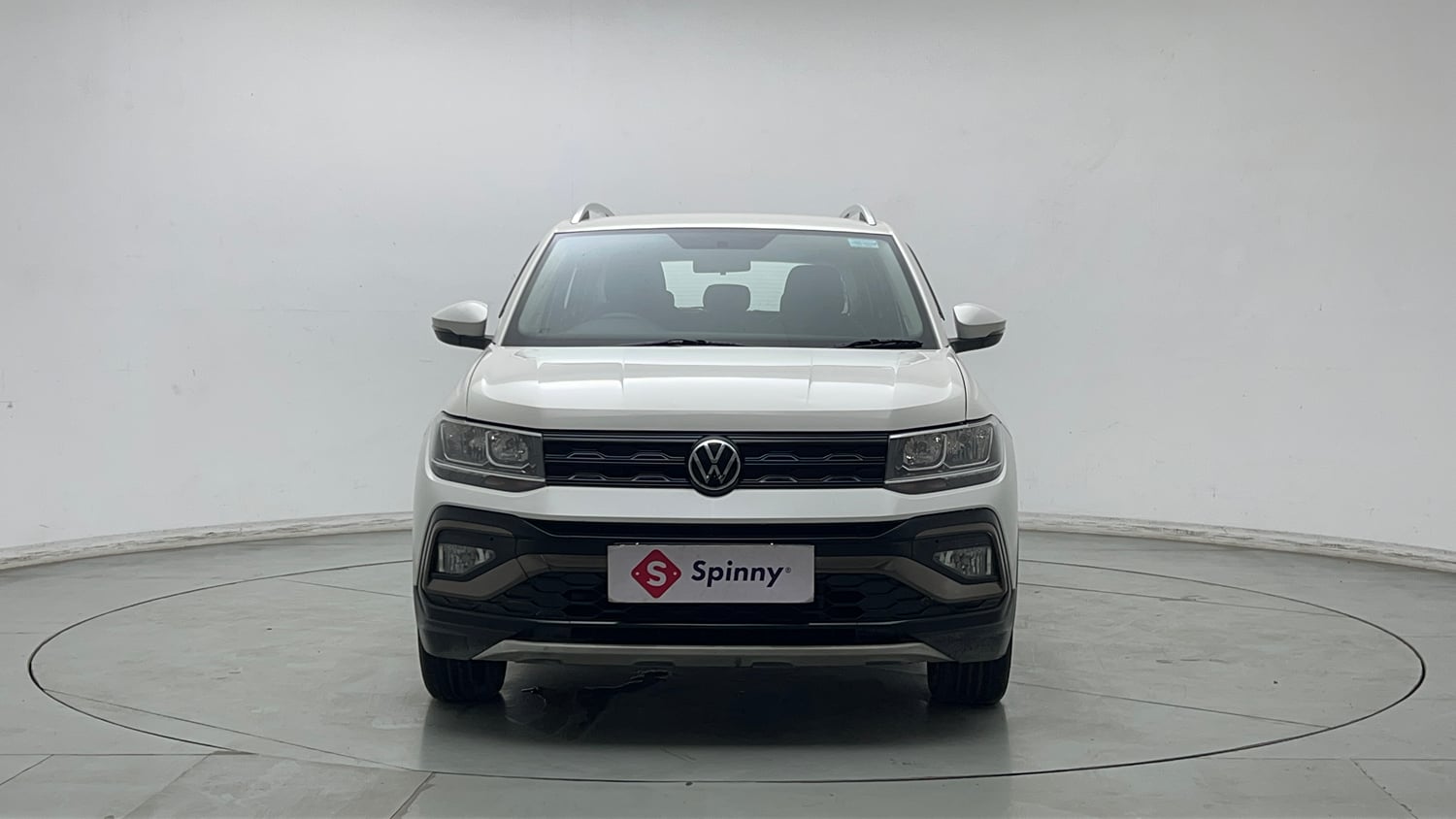 Used 2022 Volkswagen Taigun Highline 1.0 TSI MT Petrol Manual exterior FRONT VIEW