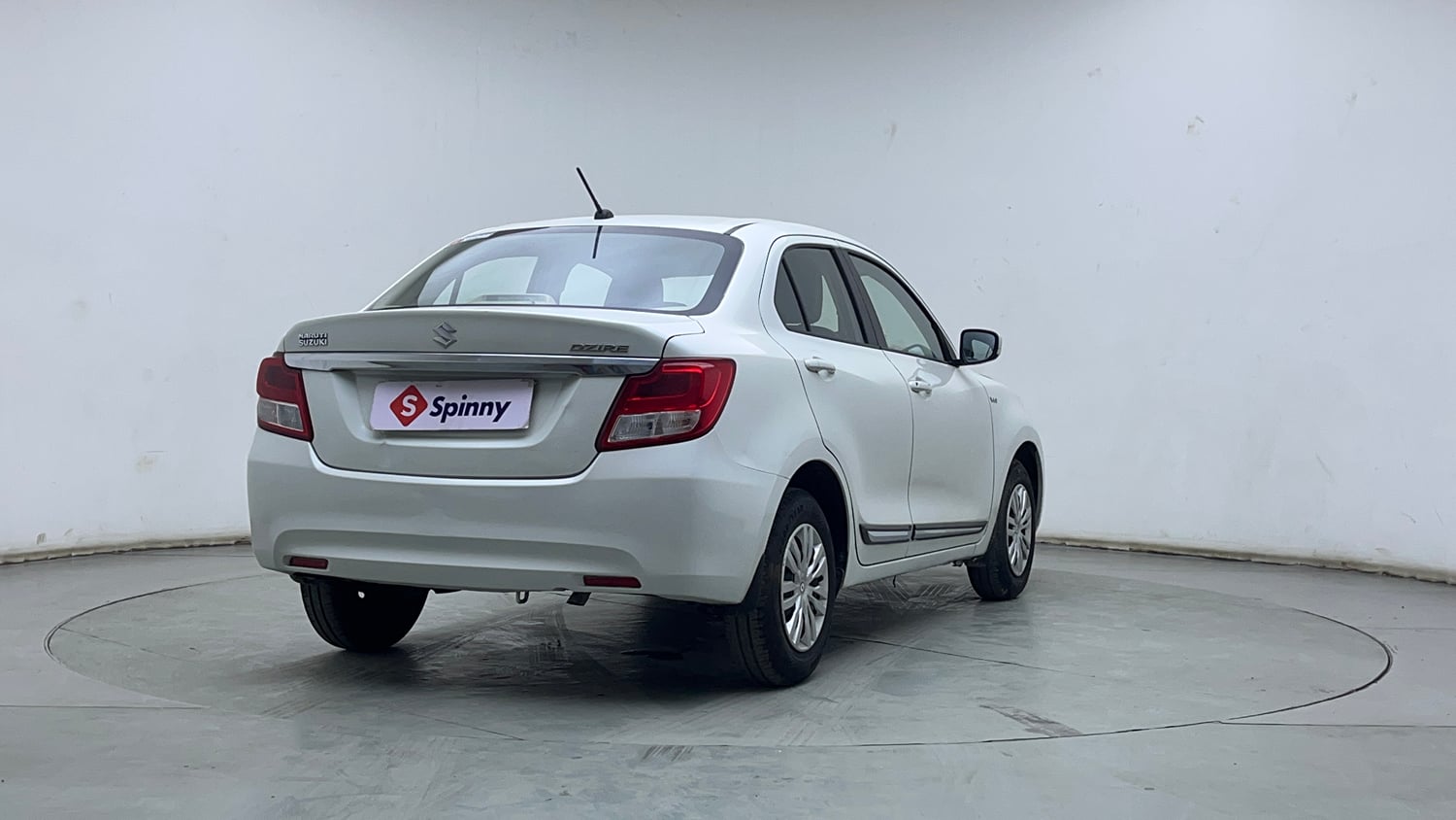 Used 2017 Maruti Suzuki Dzire VXi Petrol Manual exterior RIGHT REAR CORNER VIEW