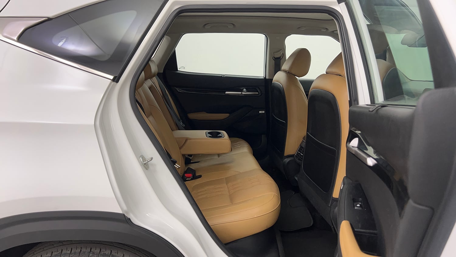 Used 2024 Kia Seltos HTX Plus 1.5 Diesel MT Diesel Manual interior RIGHT SIDE REAR DOOR CABIN VIEW